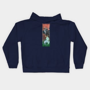 Mystic Deer and Rider Kids Hoodie